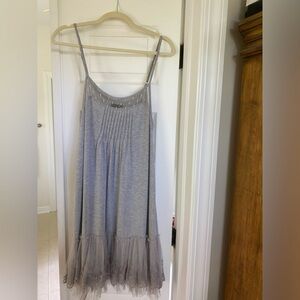Ryu gray dress/slip/top